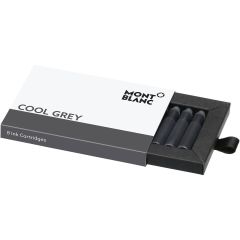 Naboje Montblanc szare (Cool Gray) 8 szt.