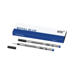 Wkłady do pióra kulkowego Montblanc niebieskie (Royal Blue) 2 szt. M (Medium)