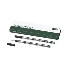 Wkłady do pióra kulkowego Montblanc zielone (Irish Green) 2 szt. M (Medium)