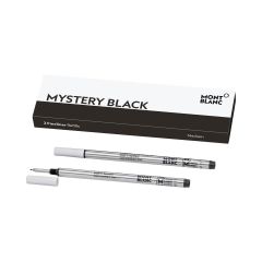 Wkłady do finelinera Montblanc czarne (Mystery Black) 2 szt. M (Medium)