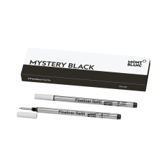 Wkłady do finelinera Montblanc czarne (Mystery Black) 2 szt. B (Broad)