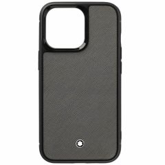 Sztywne Etui na smartfon Montblanc Sartorial Apple iPhone 13 Pro szare
