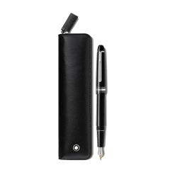 Zestaw Montblanc Meisterstück pióro wieczne + etui na instrument piśmienniczy