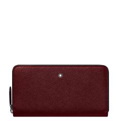 Portfel Montblanc Sartorial 12cc burgundowy