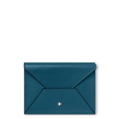 Etui na paszport Montblanc Meisterstück Selection Soft niebieskie