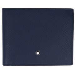 Portfel Montblanc Sartorial 6cc granatowy