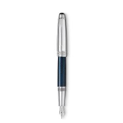 Pióro wieczne Montblanc Meisterstück Solitaire Doué Blue Hour Classique F