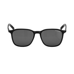 Okulary przeciwsłoneczne Montblanc z czarną kwadratową oprawką z octanu