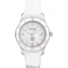 Zegarek damski Montblanc 1858 Iced Sea Automatic Date 0 Oxygen automatyczny 38mm