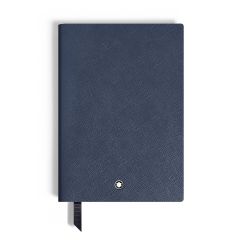 Notes Montblanc Saffiano Leather Blue kratka Medium