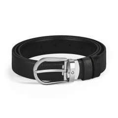 Pasek do spodni Montblanc dwustronny z klamrą w kształcie podkowy 30 mm