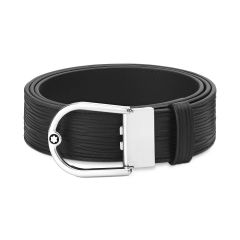 Pasek do spodni Montblanc dwustronny z klamrą w kształcie podkowy