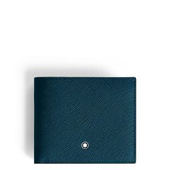Portfel Montblanc Sartorial 8cc cyprus blue