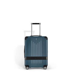 Walizka kabinowa na kółkach Montblanc #MY4810 avio blue