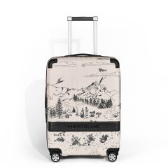 Walizka na kółkach Montblanc #MY4810 kabinowa