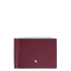 Portfel Montblanc Meisterstück 6cc z metalowym klipsem na banknoty