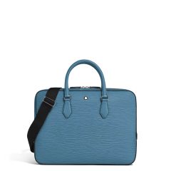 Torba biznesowa Montblanc 4810 smoky blue