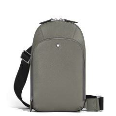 Torba na ramię Montblanc Sartorial szara