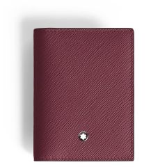 Wizytownik Montblanc Sartorial card holder 4cc cassis