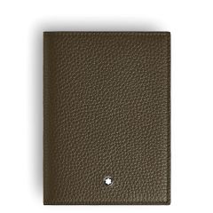 Etui na paszport Montblanc Grain khaki
