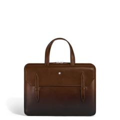 Torba biznesowa Montblanc Meisterstück brązowa