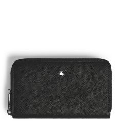 Portfel Montblanc Sartorial 12cc z zamkiem błyskawicznym