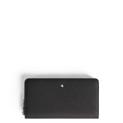 Portfel Montblanc Sartorial 12cc z zamkiem błyskawicznym