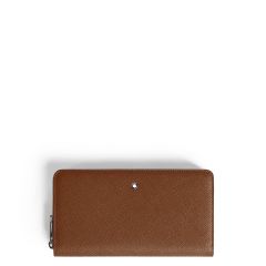 Portfel Montblanc Sartorial 12cc z zamkiem błyskawicznym