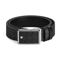 Pasek do spodni Montblanc dwustronny black 30 mm