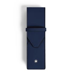 Etui na 2 instrumenty piśmiennicze Montblanc ink blue