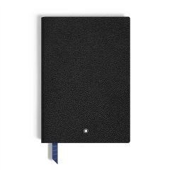 Notes Montblanc linia Medium black grain leather