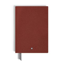 Notes Montblanc grain leather linia medium Red oak