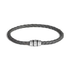 Bransoletka Montblanc 3 stalowe pierścienie forged iron 17,5 cm