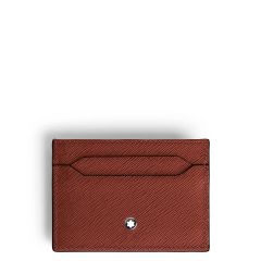 Wizytownik Montblanc Sartorial card holder 5cc red oak