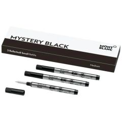 Wkład do pióra kulkowego Montblanc czarny (Mystery Black) M Small