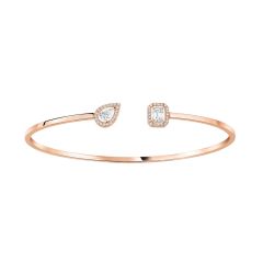 Bransoletka Messika My Twin różowe złoto diamenty 16 cm
