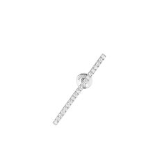 Kolczyki Messika Gatsby białe złoto diamenty