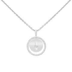 Naszyjnik Messika Lucky Move białe złoto Diamenty 45 cm
