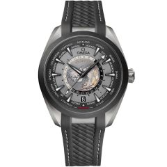 Zegarek męski Omega Seamaster Aqua Terra 150M Worldtimer automatyczny 43mm