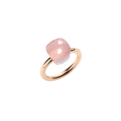 Pierścionek Pomellato Nudo złoto różowy Kwarc rozmiar 12