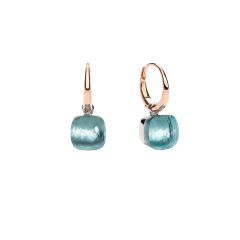 Kolczyki Pomellato Nudo Petit złoto Topaz