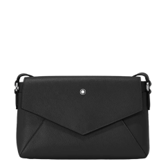 Torba miejska Montblanc Sartorial z paskiem na ramię czarna