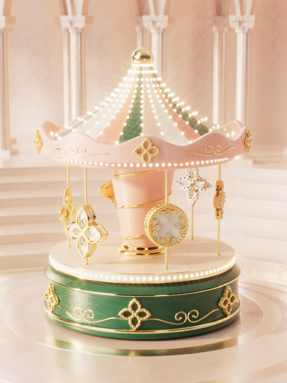 some lady with fancy jewellery