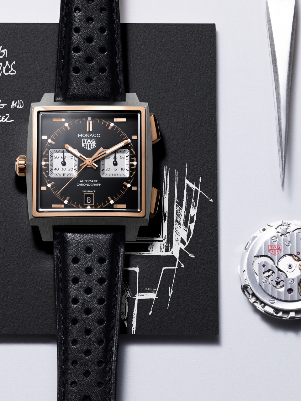 zegarek męski Tag Heuer Monaco