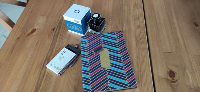 Atrament, notes i naboje Montblanc