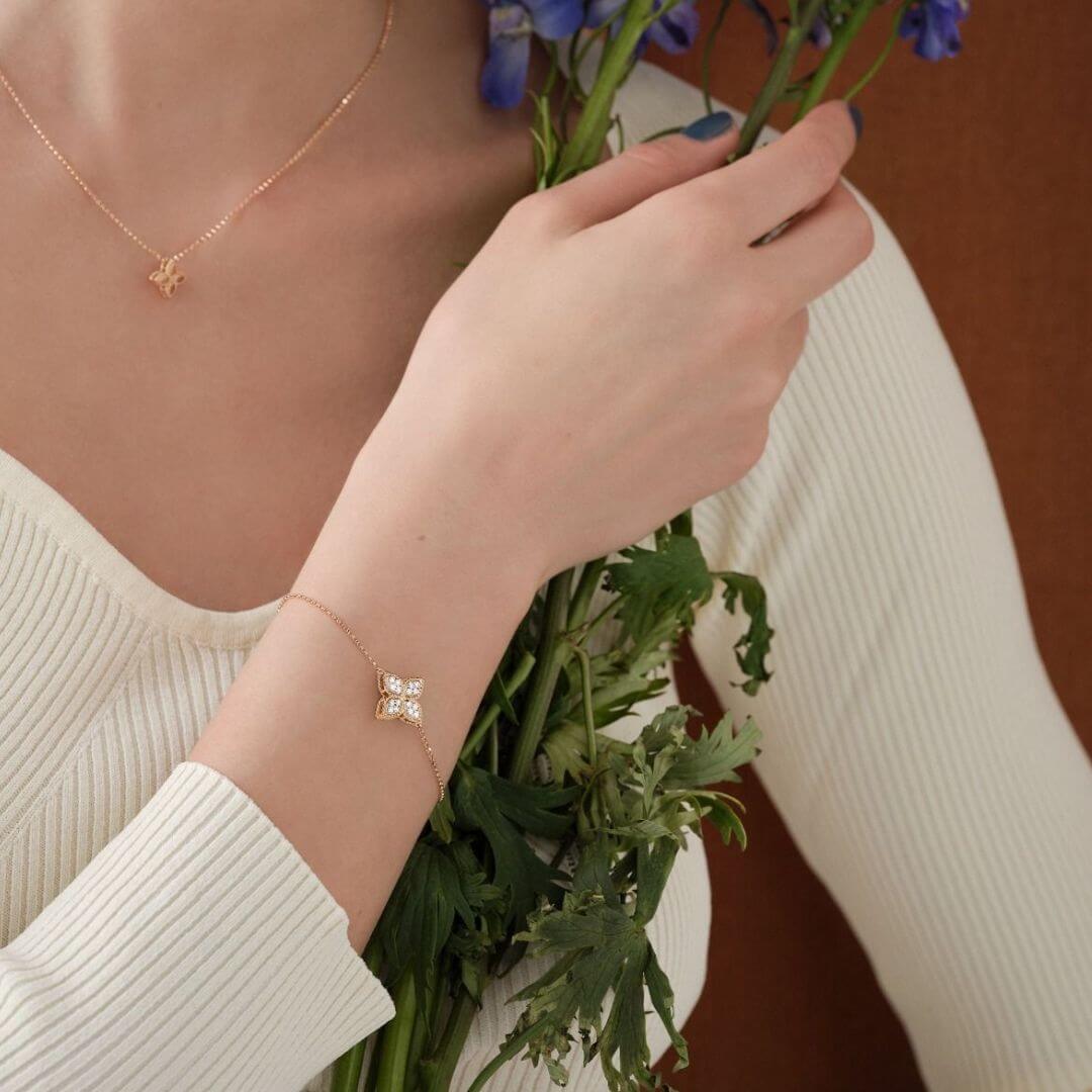 Złota bransoletka prezent